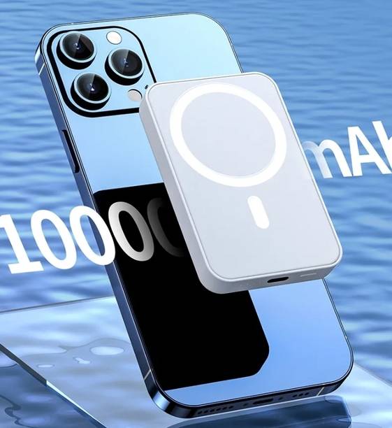 GIFNI 10000 mAh 21 W Wireless With MagSafe Mini Pocket Size Power Bank