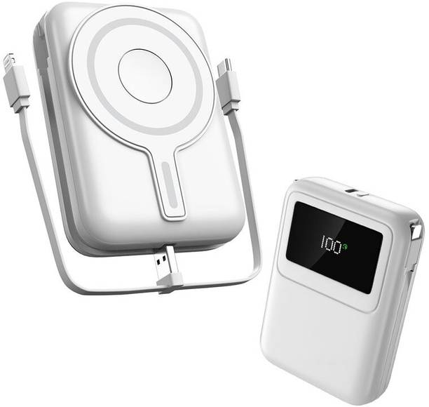 ULTADOR 10000 mAh 23 W Wireless With MagSafe Mini Pocket Size Power Bank