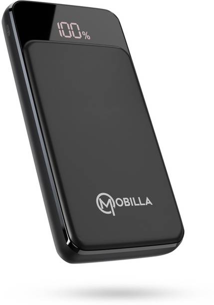 Mobilla 10000 mAh 22.5 W Compact Pocket Size Power Bank