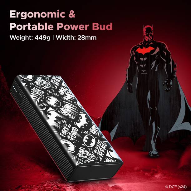 boAt 20000 mAh Wireless Power Bank  (Knight Black, Lithium Polymer, for Mobile, Tablet)