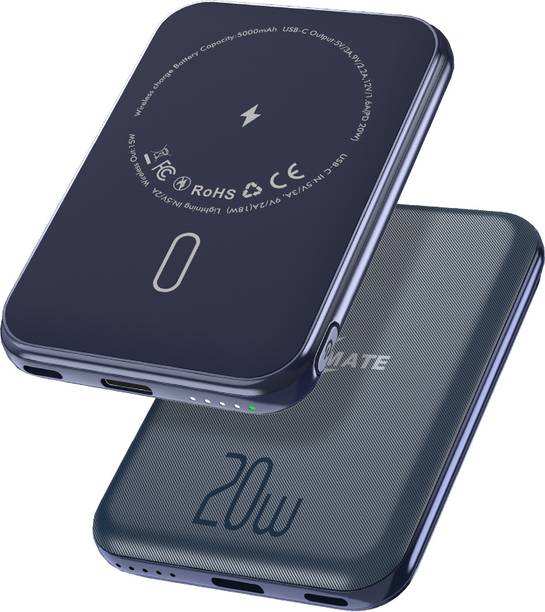 Callmate 5000 mAh 20 W Wireless Power Bank