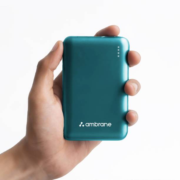 Ambrane 10000 mAh 22.5 W Compact Pocket Size Power Bank
