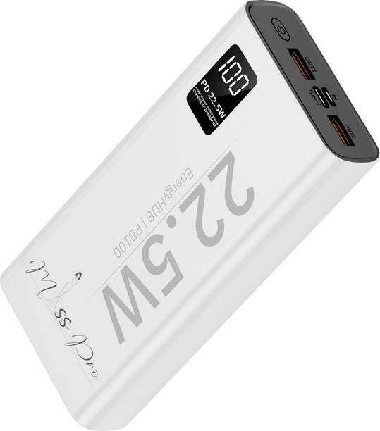 misspro 200000 mAh 22.5 W Compact Pocket Size Power Bank