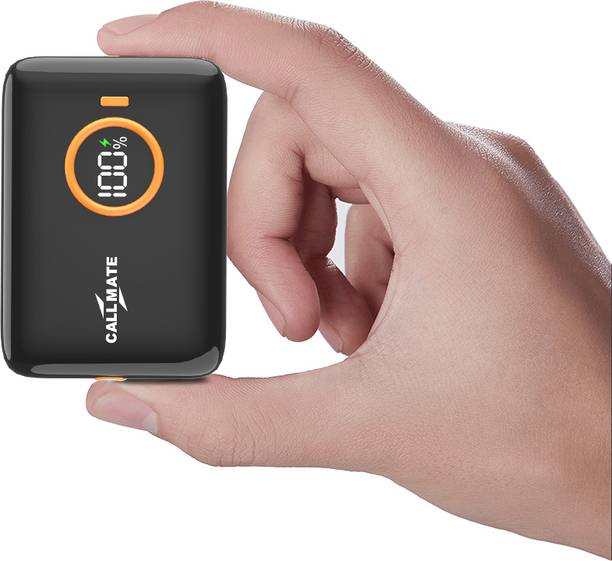 Callmate 10000 mAh Power Bank (23 W, Fast Charging, Power Delivery 3.0)