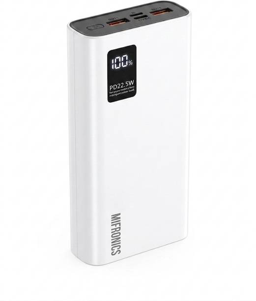 MIFRONICS 20000 mAh 22.5 W Compact Pocket Size Power Bank