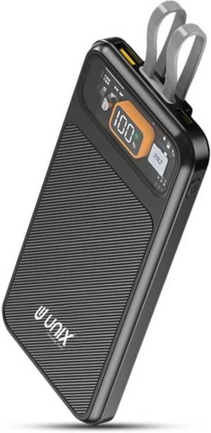 Unix 10000 mAh 30 W Compact Pocket Size Power Bank