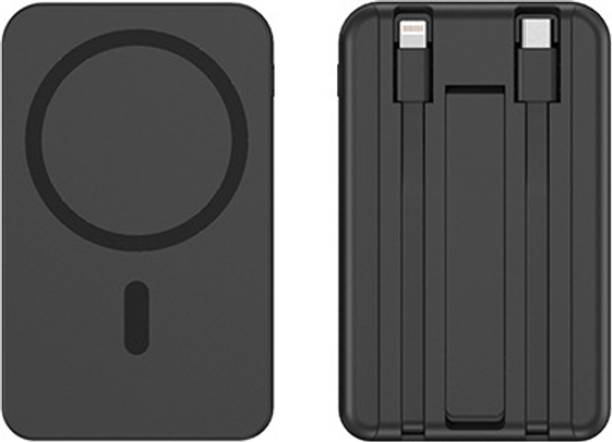 MI8BE 10000 mAh 22.5 W Wired & Wireless With MagSafe Mini Pocket Size Power Bank