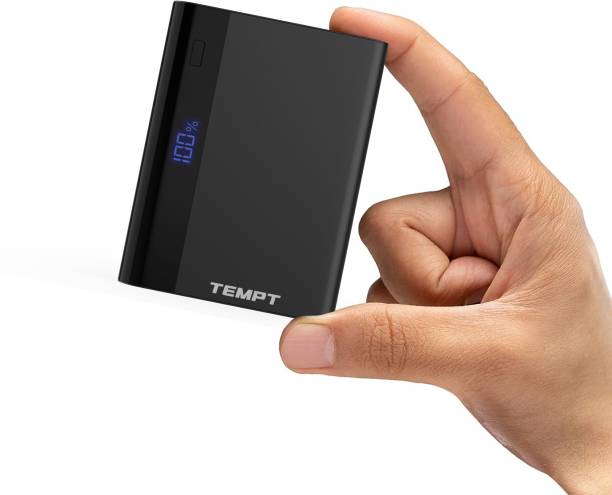 TEMPT 10000 mAh 22.5 W Compact Pocket Size Power Bank