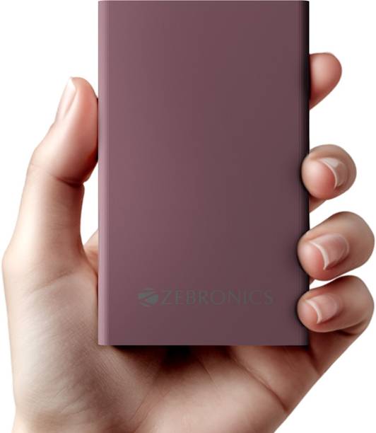 ZEBRONICS 10000 mAh 22.5 W Nano Power Bank