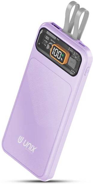 Unix 10000 mAh 30 W Compact Pocket Size Power Bank
