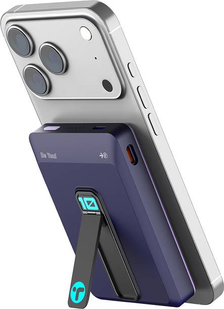 Toreto 10000 mAh Wired & Wireless With MagSafe Mini Pocket Size Power Bank