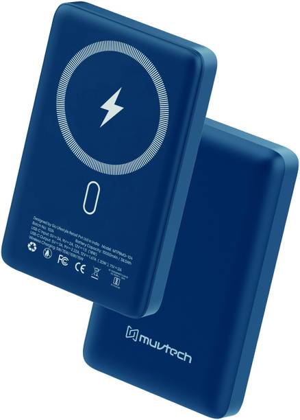 MuvTech 10000 mAh Slim Pocket Size Power Bank