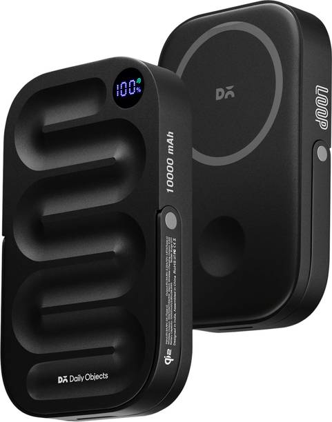 DailyObjects 10000 mAh 20 W Wired & Wireless With MagSafe Compact Pocket Size Power Bank