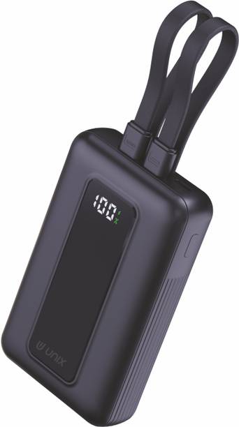 Unix 10000 mAh 35 W Slim Pocket Size Power Bank