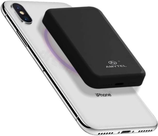 AMYTEL 10000 mAh 25 W Wireless With MagSafe Compact Pocket Size Power Bank