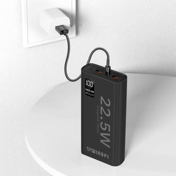 WINgFI 30000 mAh 22.5 W Compact Power Bank