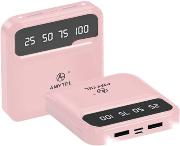 AMYTEL 10000 mAh 18 W Mini Pocket Size Power Bank