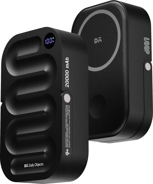 DailyObjects 20000 mAh 20 W Wired & Wireless With MagSafe Slim Pocket Size Power Bank