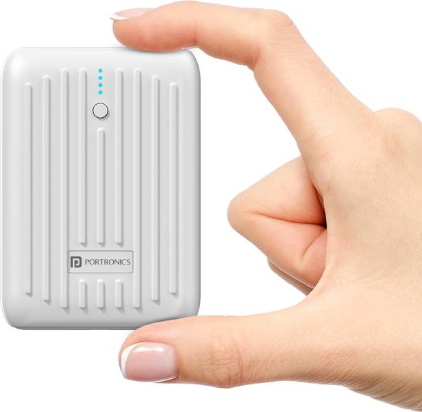 Portronics 10000 mAh 22.5 W Ultra Compact Pocket Size Power Bank