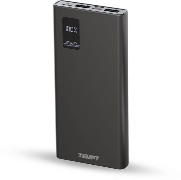 TEMPT 10000 mAh 22.5 W Compact Power Bank