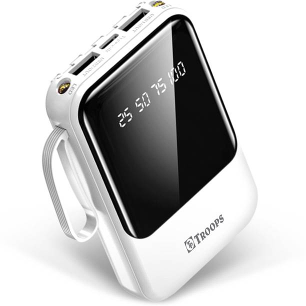 TP TROOPS 10000 mAh 22 W Mini Pocket Size Power Bank