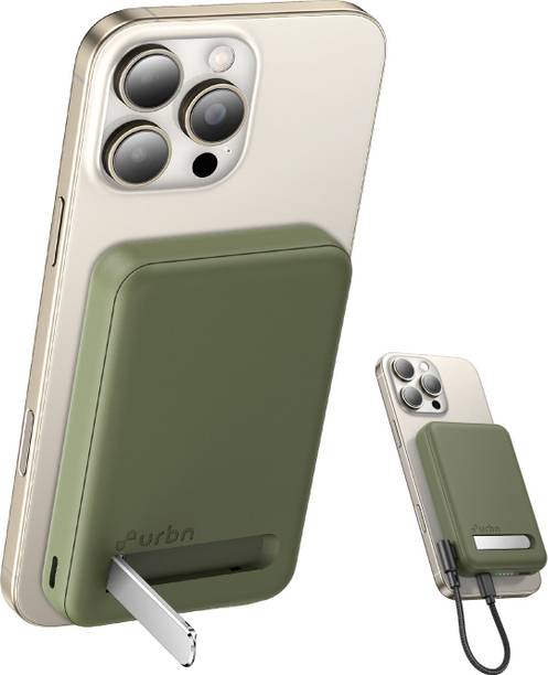 URBN 10000 mAh 20 W Wired & Wireless With MagSafe Nano Pocket Size Power Bank