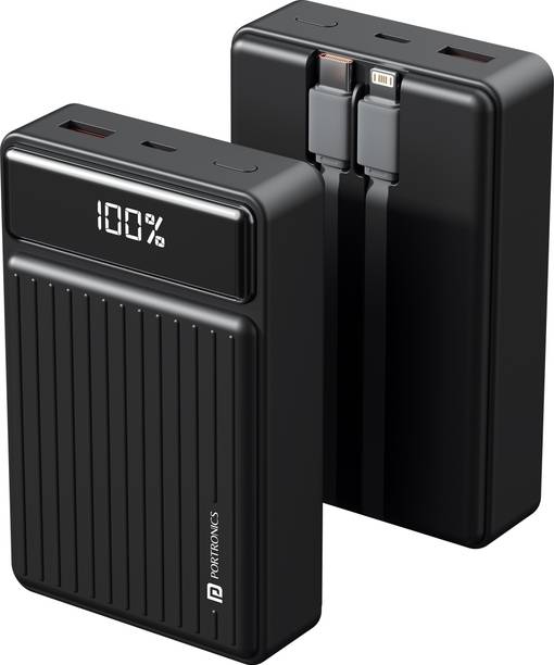 Portronics 20000 mAh 22.5 W Compact Pocket Size Power Bank