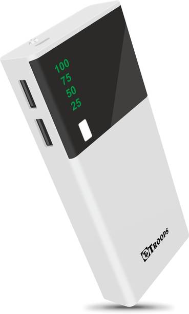 TP TROOPS 10000 mAh Power Bank (20 W, Fast Charging)