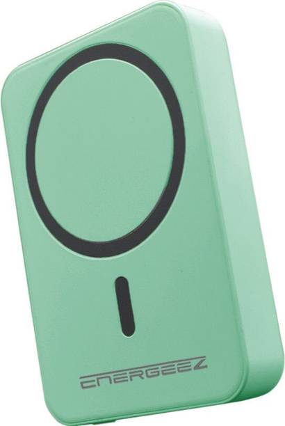 ENERGEEZ 10000 mAh 22.5 W Wired & Wireless With MagSafe Mini Pocket Size Power Bank