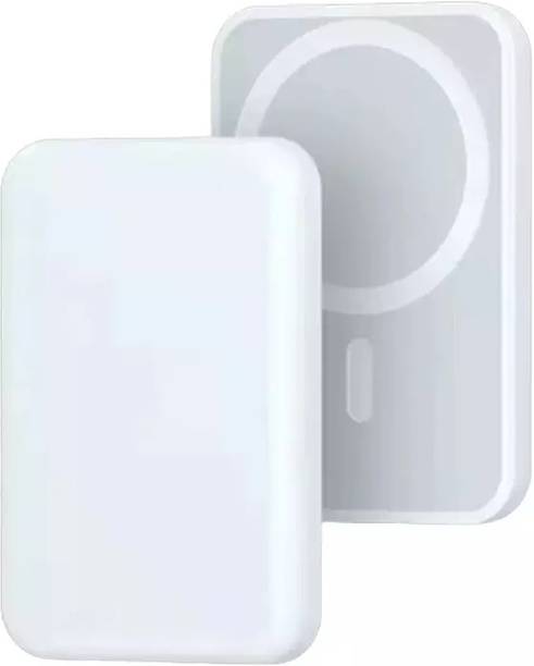 world of xssories 5000 mAh 15 W Wireless With MagSafe Mini Pocket Size Power Bank