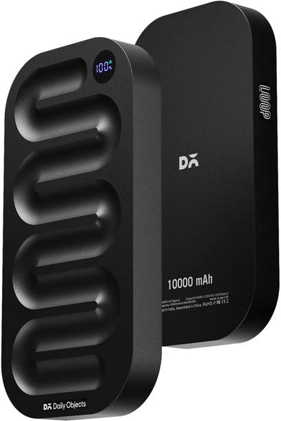DailyObjects 10000 mAh 20 W Wired & Wireless Pocket Size Power Bank