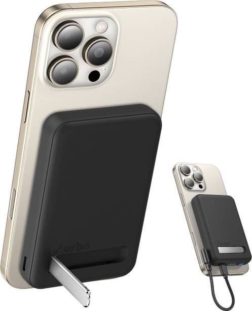 URBN 10000 mAh 20 W Wired & Wireless With MagSafe Nano Pocket Size Power Bank