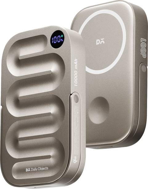DailyObjects 10000 mAh 20 W Wired & Wireless With MagSafe Slim Pocket Size Power Bank