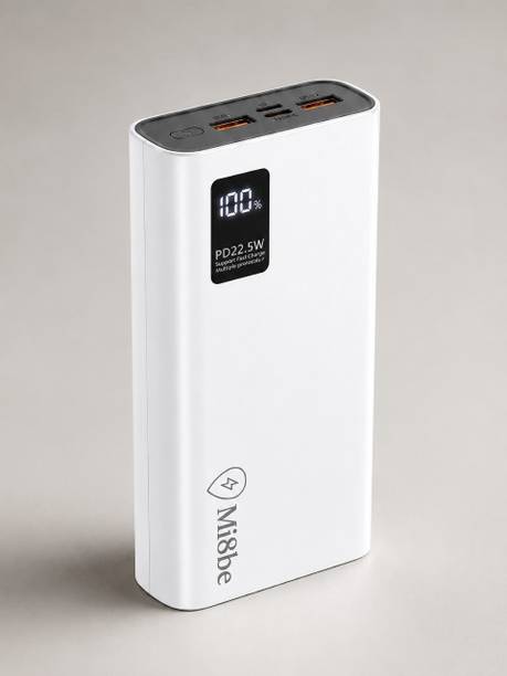 MI8BE 20000 mAh 22 W Compact Pocket Size Power Bank