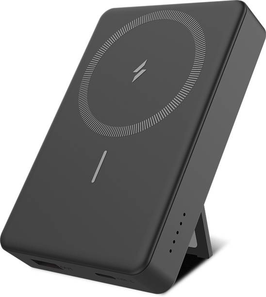 Intex 10000 mAh 22.5 W Wired & Wireless With MagSafe Compact Pocket Size Power Bank
