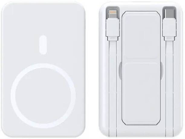 ZIOME 12000 mAh 22.7 W Wired & Wireless With MagSafe Compact Pocket Size Power Bank