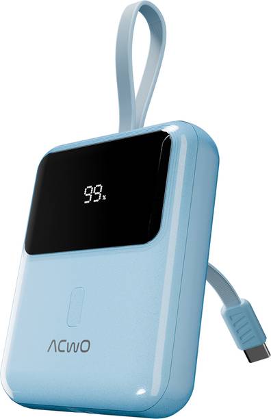 ACwO 10000 mAh 22.5 W Compact Pocket Size Power Bank