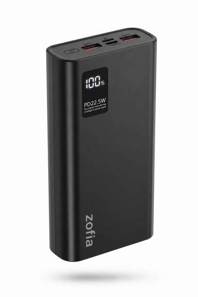 zofia 200000 mAh 22.5 W Compact Pocket Size Power Bank