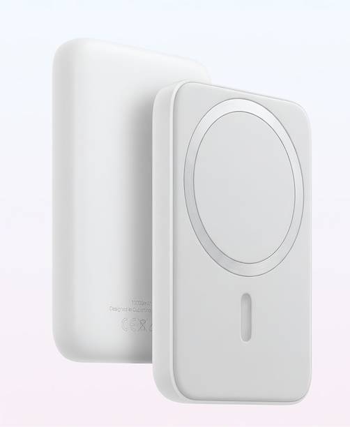 Sanwariya 5000 mAh 5 W Wireless With MagSafe Mini Pocket Size Power Bank