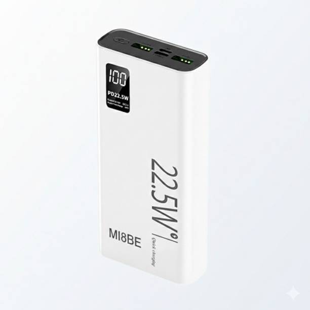 MI8BE 20000 mAh 22.5 W Compact Pocket Size Power Bank