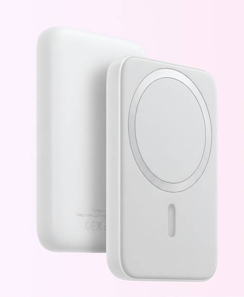Sanwariya 5000 mAh 5 W Wireless With MagSafe Mini Pocket Size Power Bank