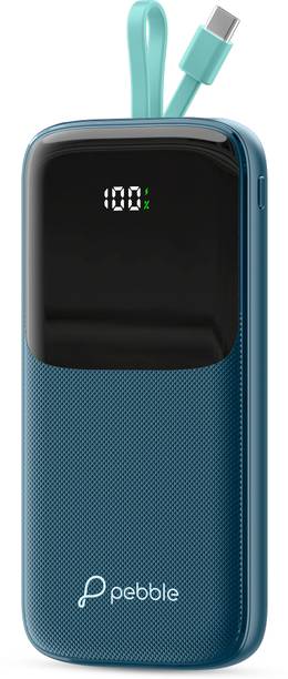 Pebble 20000 mAh Compact Pocket Size Power Bank