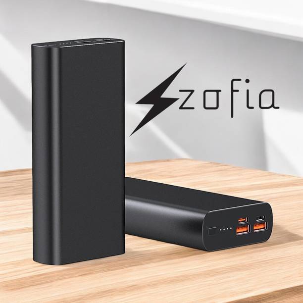 zofia 30000 mAh 22.5 W Compact Pocket Size Power Bank