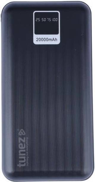 Tunez 20000 mAh 12 W Wireless Ultra Slim Pocket Size Power Bank