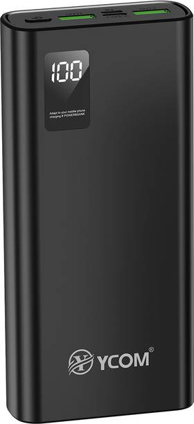 Ycom 26000 mAh Power Bank (22.5 W, Fast Charging)