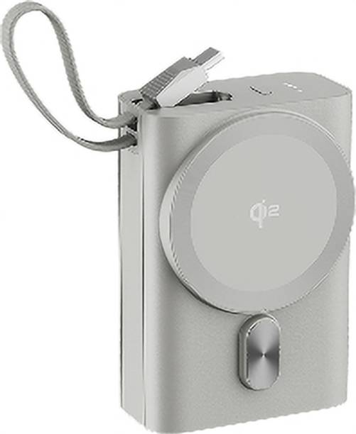Ambrane 20000 mAh 35 W Wired & Wireless With MagSafe Compact Pocket Size Power Bank
