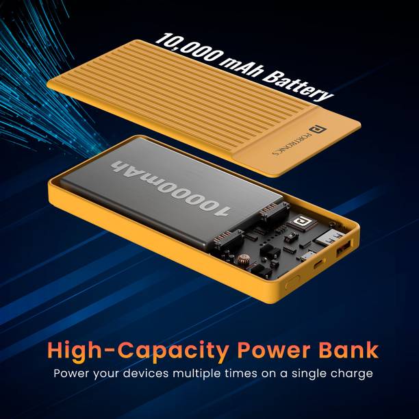 Portronics 10000 mAh 12 W Slim Power Bank
