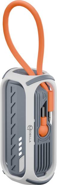 Mobilla 5000 mAh 22.5 W Wired & Wireless Mini Pocket Size Power Bank