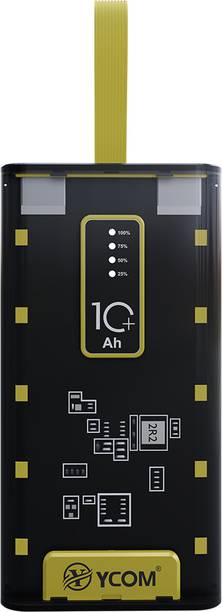 Ycom 12000 mAh Power Bank (15 W, Fast Charging)