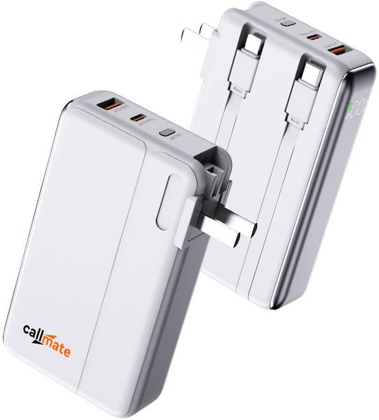 Callmate 10000 mAh 23 W Compact Power Bank